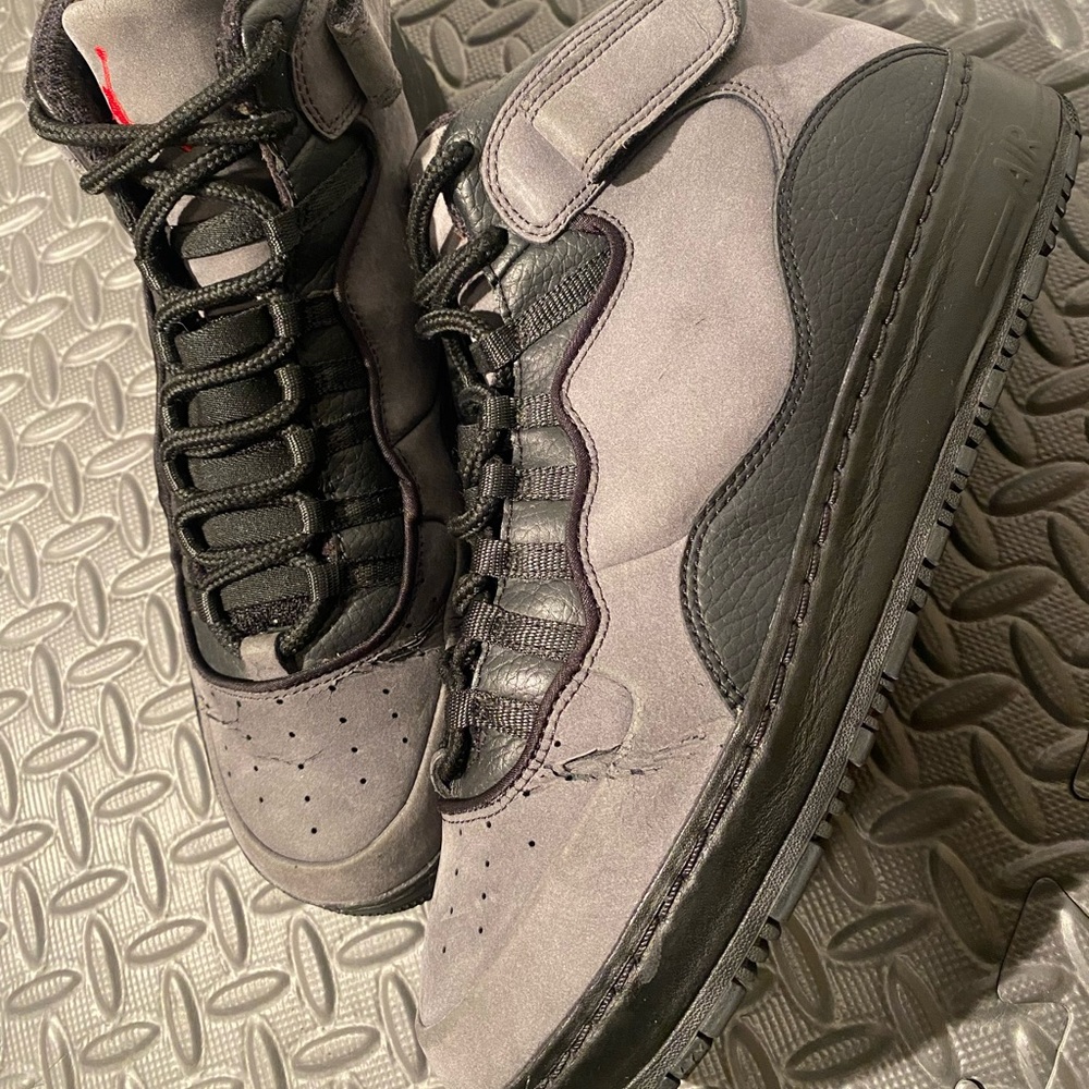 Nike Air Jordan 10 AJF Fusion Grey Shadow size 12 RARE shoes